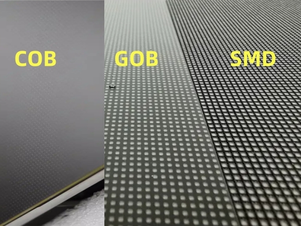 What are COB LED,SMD LED and GOB LED?